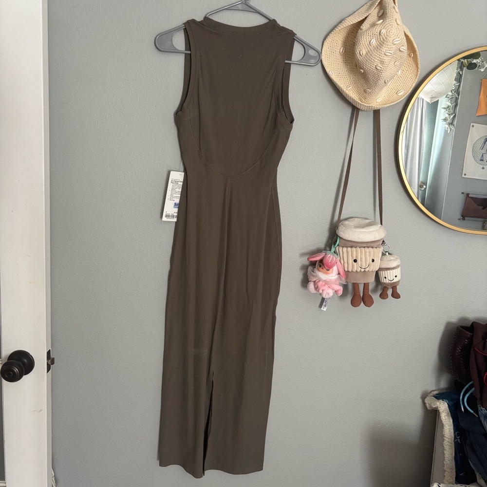 All Aligned Ribbed Midi Dress - Picture 2 of 2